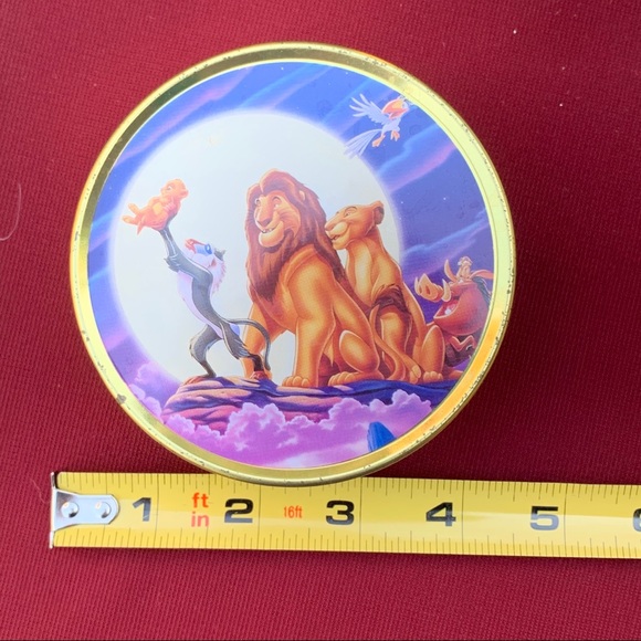 Lion King Empty Candy Tin Micky Mouse - Picture 9 of 11